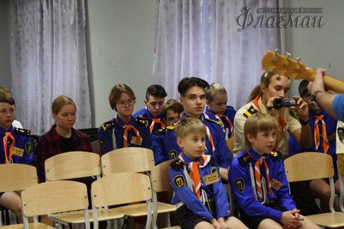 Осенняя сказка, встреча с ветеранами